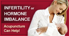 Acupuncture can help for infertility and hormone imbalance